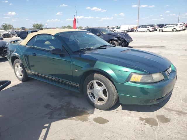 1FAFP44451F246296 - 2001 FORD MUSTANG GREEN photo 4