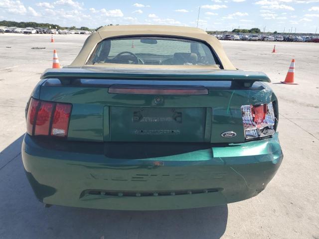 1FAFP44451F246296 - 2001 FORD MUSTANG GREEN photo 6