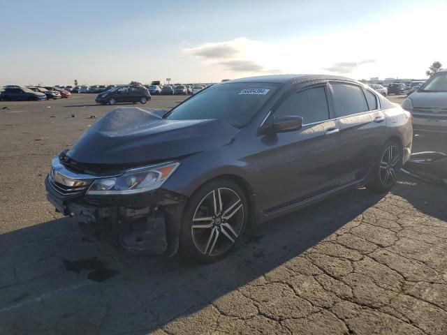 1HGCR2F58GA139848 - 2016 HONDA ACCORD SPORT GRAY photo 1