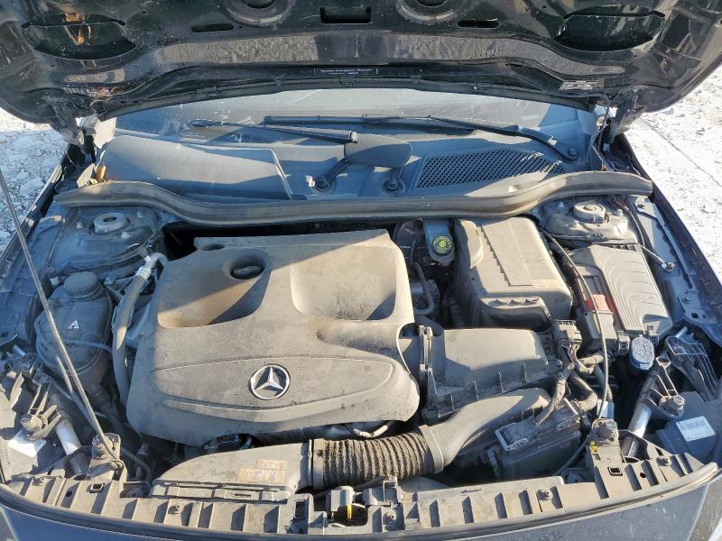 WDCTG4EB6FJ163419 - 2015 MERCEDES-BENZ GLA 250 Սև լուսանկար 12
