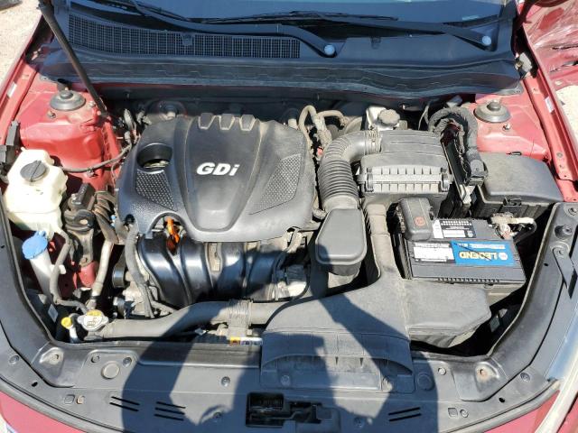 5XXGN4A75DG244671 - 2013 KIA OPTIMA EX RED photo 11