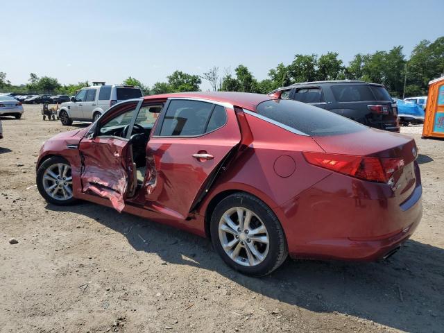 5XXGN4A75DG244671 - 2013 KIA OPTIMA EX RED photo 2