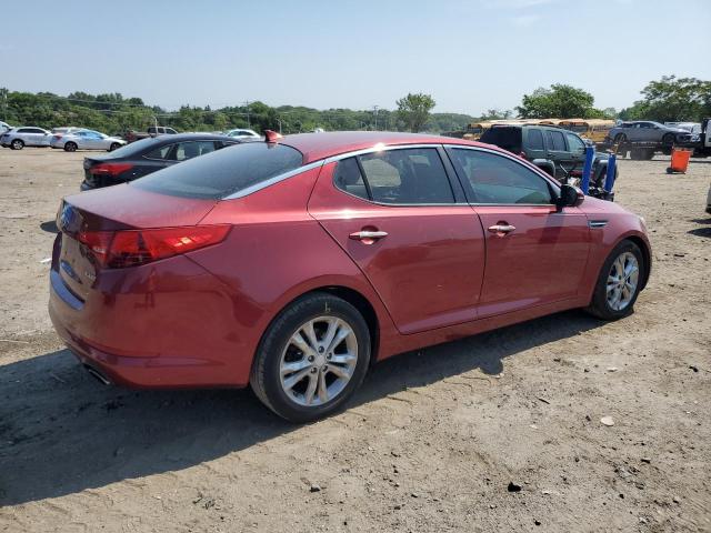 5XXGN4A75DG244671 - 2013 KIA OPTIMA EX RED photo 3
