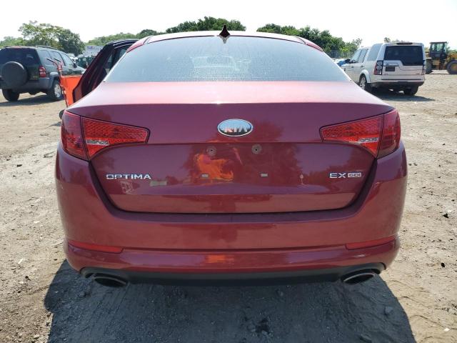 5XXGN4A75DG244671 - 2013 KIA OPTIMA EX RED photo 6