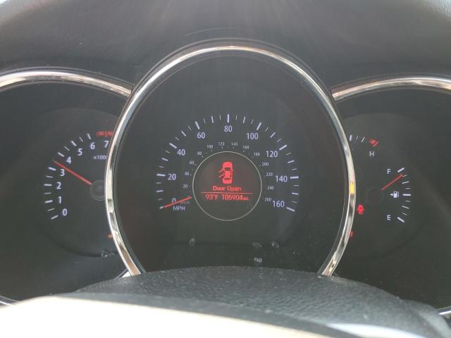 5XXGN4A75DG244671 - 2013 KIA OPTIMA EX RED photo 9