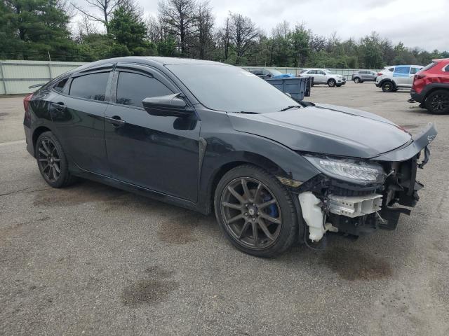 2HGFC2F54HH563349 - 2017 HONDA CIVIC LX BLACK photo 4