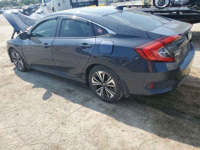 JHMFC1F76JX001821 - 2018 HONDA CIVIC EXL ლურჯი ფოტო 2