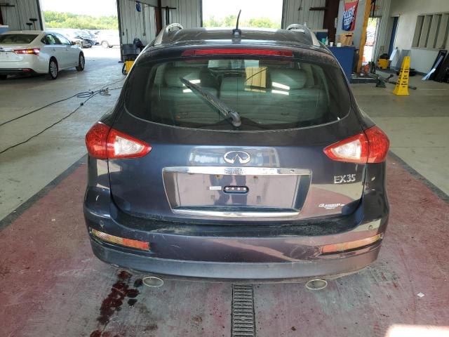 JNKAJ09F38M356504 - 2008 INFINITI EX35 BASE Կապույտ լուսանկար 6