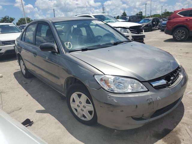 1HGES16335L026557 - 2005 HONDA CIVIC DX VP فضي صورة 4