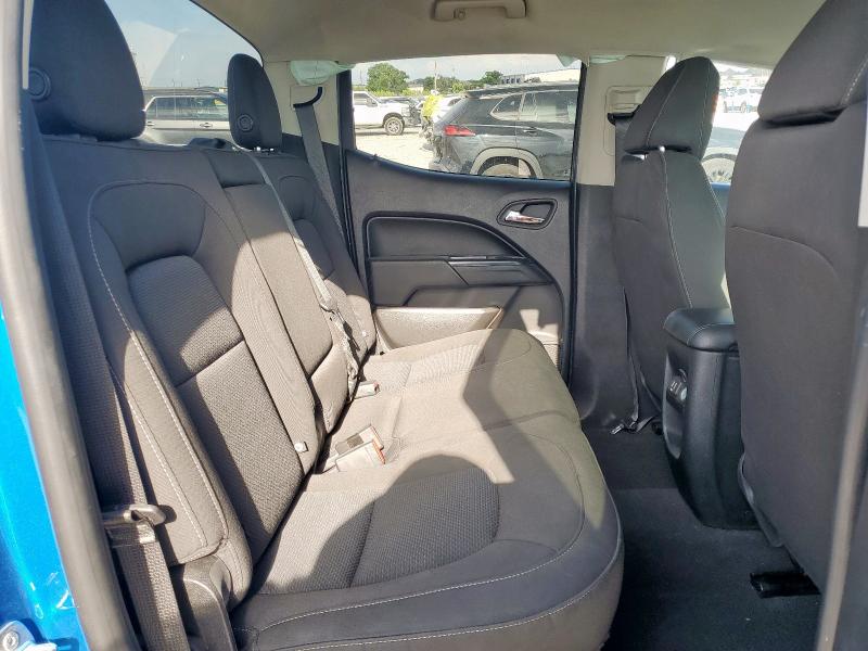 1GCGSCEAXM1210858 - 2021 CHEVROLET COLORADO LT BLUE photo 10