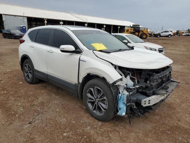 7FART6H85ME003502 - 2021 HONDA CR-V EXL WHITE photo 4