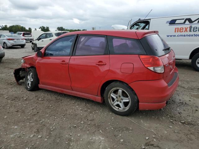 2T1KR32E03C034037 - 2003 TOYOTA COROLLA MA XR RED photo 2