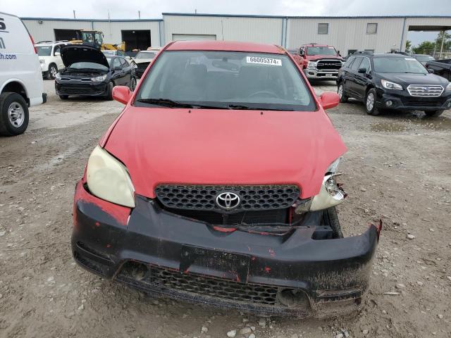 2T1KR32E03C034037 - 2003 TOYOTA COROLLA MA XR RED photo 5