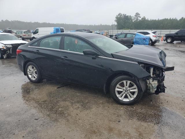 5NPEB4AC0DH668955 - 2013 HYUNDAI SONATA GLS BLACK photo 4