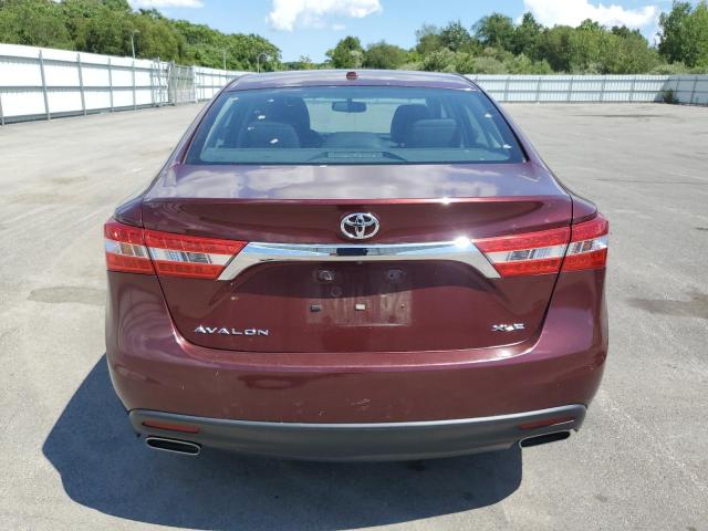 4T1BK1EBXDU044875 - 2013 TOYOTA AVALON BASE MAROON photo 6