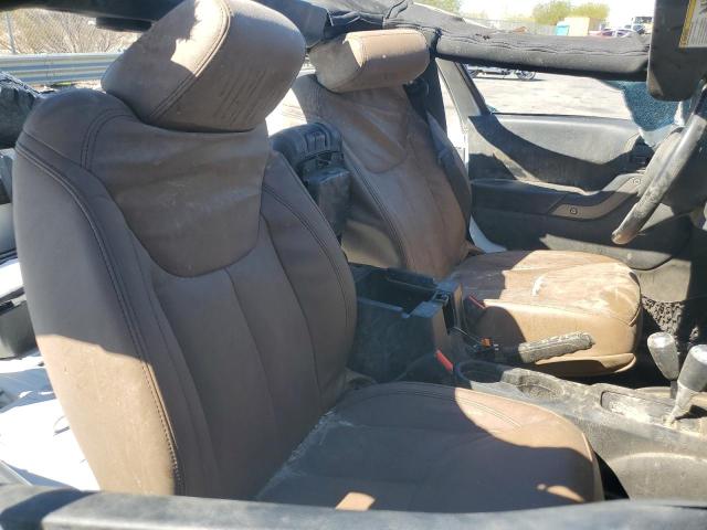 1C4AJWBG6DL612352 - 2013 JEEP WRANGLER SAHARA თეთრი ფოტო 10