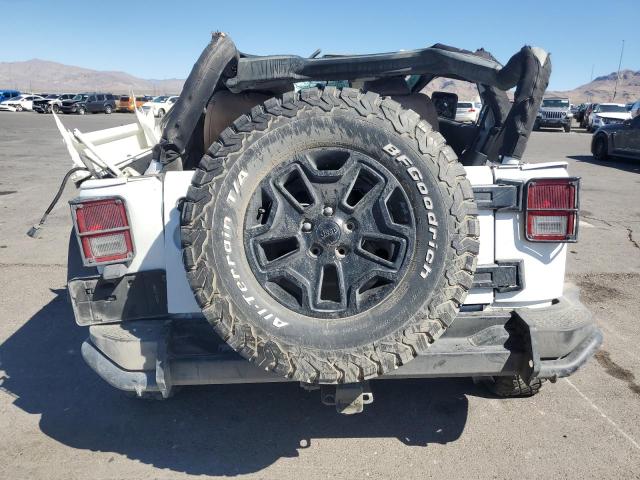 1C4AJWBG6DL612352 - 2013 JEEP WRANGLER SAHARA თეთრი ფოტო 6