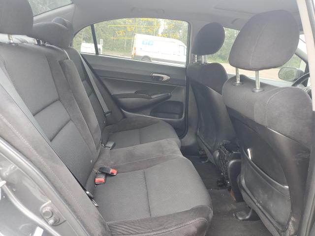 2HGFA1F65BH000472 - 2011 HONDA CIVIC LX-S ნაცრისფერი ფოტო 10