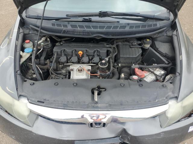 2HGFA1F65BH000472 - 2011 HONDA CIVIC LX-S ნაცრისფერი ფოტო 11