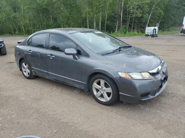 2HGFA1F65BH000472 - 2011 HONDA CIVIC LX-S ნაცრისფერი ფოტო 4