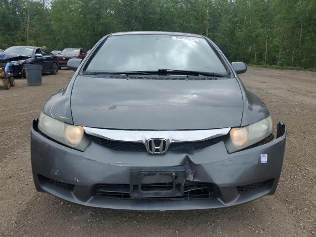 2HGFA1F65BH000472 - 2011 HONDA CIVIC LX-S ნაცრისფერი ფოტო 5