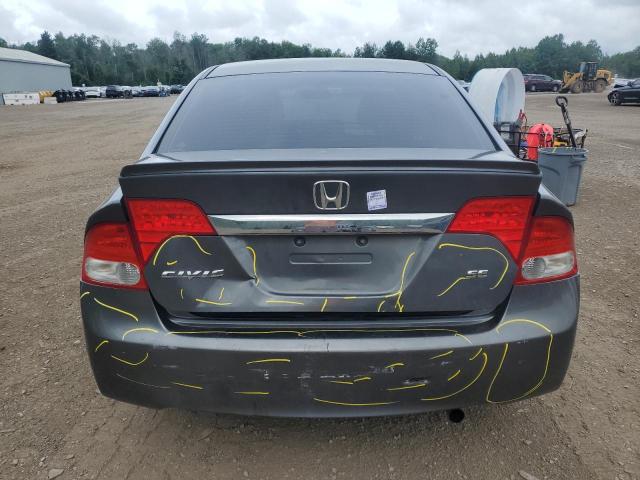 2HGFA1F65BH000472 - 2011 HONDA CIVIC LX-S ნაცრისფერი ფოტო 6