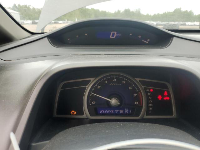 2HGFA1F65BH000472 - 2011 HONDA CIVIC LX-S ნაცრისფერი ფოტო 9