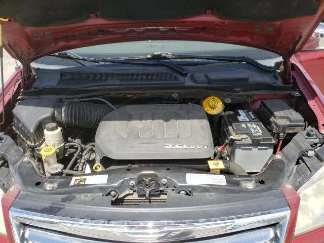 2C4RC1CG0ER171034 - 2014 CHRYSLER TOWN & COU TOURING L MAROON photo 12