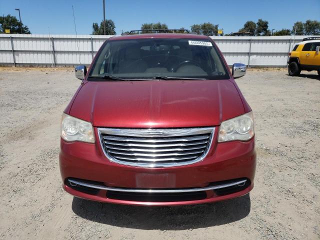 2C4RC1CG0ER171034 - 2014 CHRYSLER TOWN & COU TOURING L MAROON photo 5