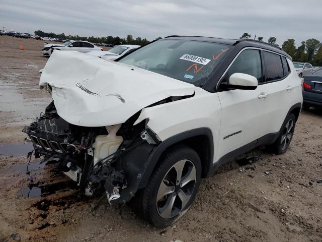 3C4NJDBB3JT136216 - 2018 JEEP COMPASS LA WHITE photo 2