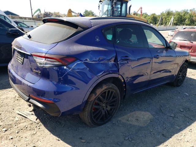 ZN661XUA3MX370745 - 2021 MASERATI LEVANTE BLUE photo 3