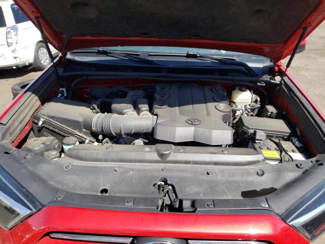 JTEBU5JR0L5775330 - 2020 TOYOTA 4RUNNER SR5/SR5 PREMIUM 红色 照片 12