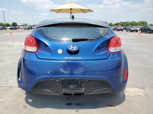 KMHTC6AD0GU248756 - 2016 HYUNDAI VELOSTER BLUE photo 6