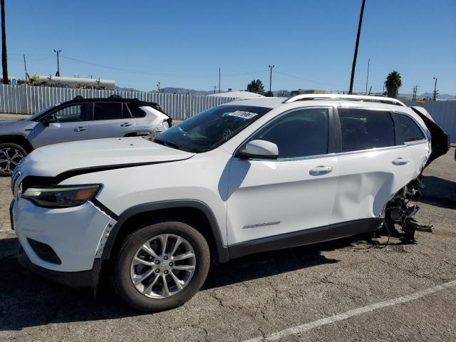 1C4PJMMX0MD122429 - 2021 JEEP CHEROKEE LATITUDE LUX WHITE photo 1