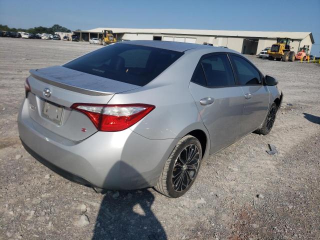 5YFBURHE8EP101303 - 2014 TOYOTA COROLLA L SILVER photo 3