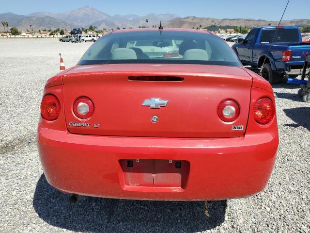 1G1AL18H297233516 - 2009 CHEVROLET COBALT LT RED photo 6