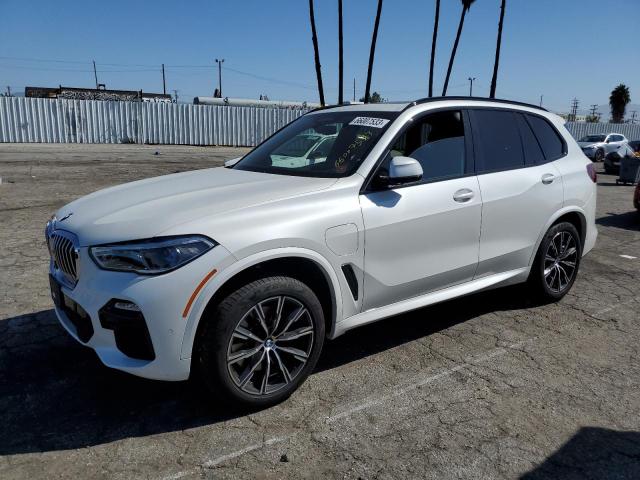 5UXTA6C02M9F48819 - 2021 BMW X5 XDRIVE45E WHITE photo 1
