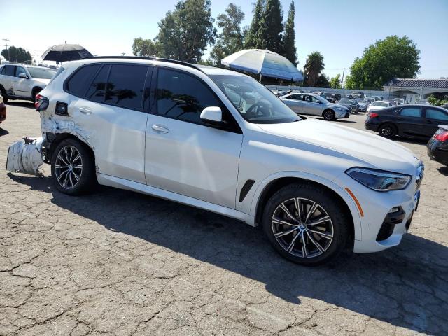 5UXTA6C02M9F48819 - 2021 BMW X5 XDRIVE45E WHITE photo 4