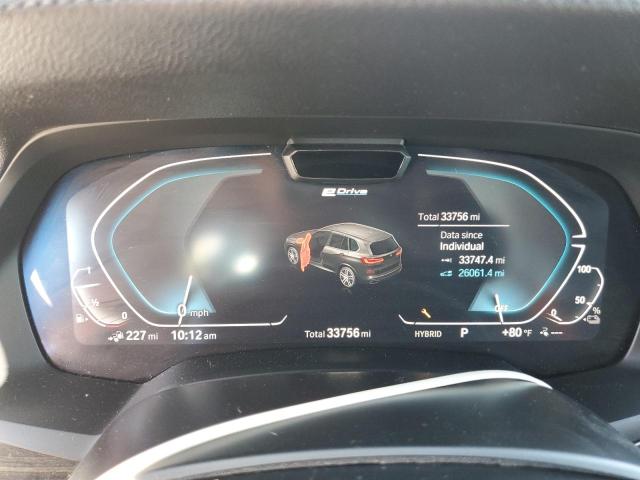 5UXTA6C02M9F48819 - 2021 BMW X5 XDRIVE45E WHITE photo 9