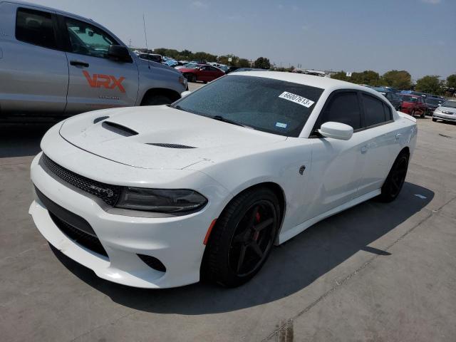 2C3CDXL92GH178524 - 2016 DODGE CHARGER SRT HELLCAT WHITE photo 1