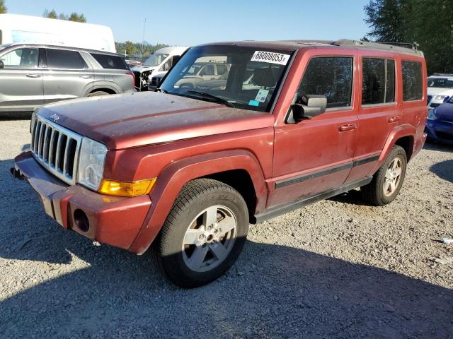 1J8HG48KX7C586669 - 2007 JEEP COMMANDER 勃艮第红 照片 1