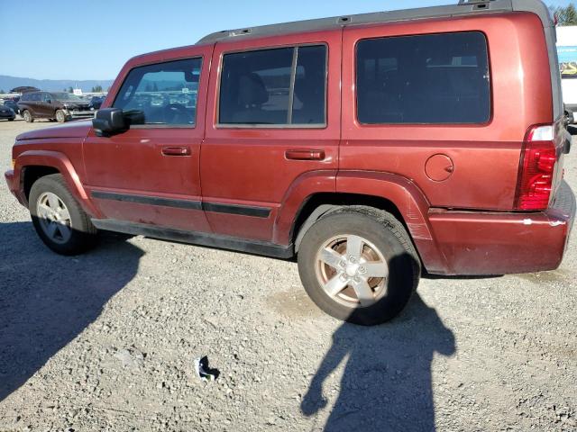 1J8HG48KX7C586669 - 2007 JEEP COMMANDER BURGUNDY photo 2