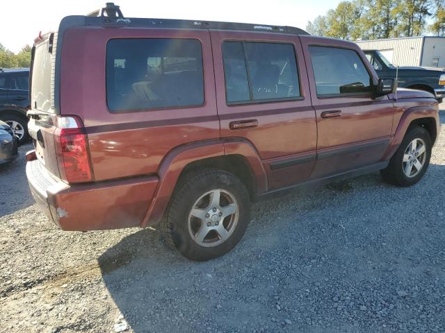 1J8HG48KX7C586669 - 2007 JEEP COMMANDER BURGUNDY photo 3