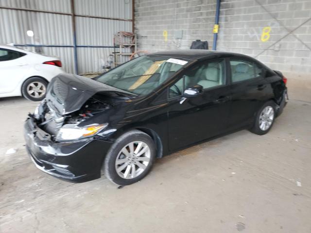 2HGFB2F91CH576865 - 2012 HONDA CIVIC EXL BLACK photo 1