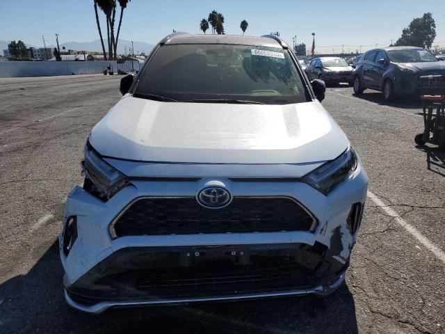 JTMEB3FV1PD129002 - 2023 TOYOTA RAV4 PRIME XSE WHITE photo 5