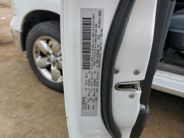 3C6RR7LT5FG665905 - 2015 RAM 1500 SLT WHITE photo 12