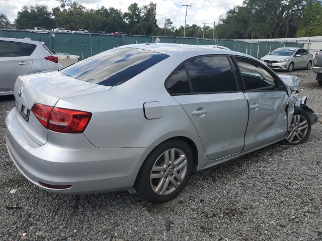 3VW2K7AJ0FM252532 - 2015 VOLKSWAGEN JETTA BASE Gümüş foto 3