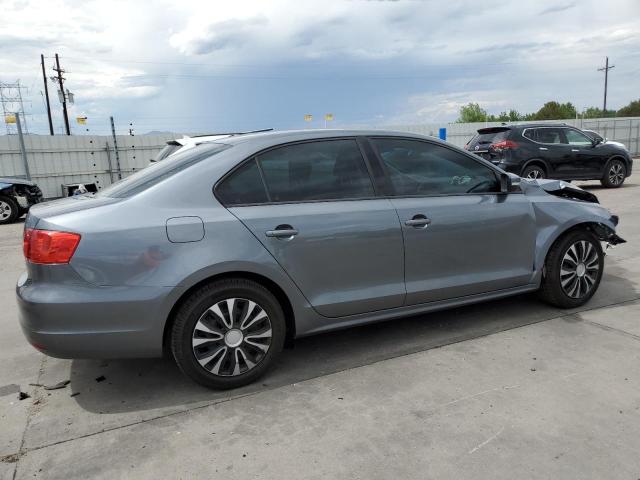 3VWDZ7AJ4BM310169 - 2011 VOLKSWAGEN JETTA SE GRAY photo 3