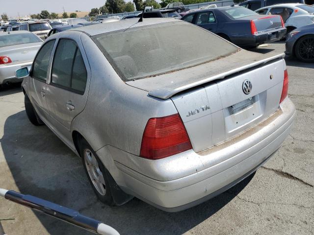 3VWSK69M41M103462 - 2001 VOLKSWAGEN JETTA GLS SILVER photo 2