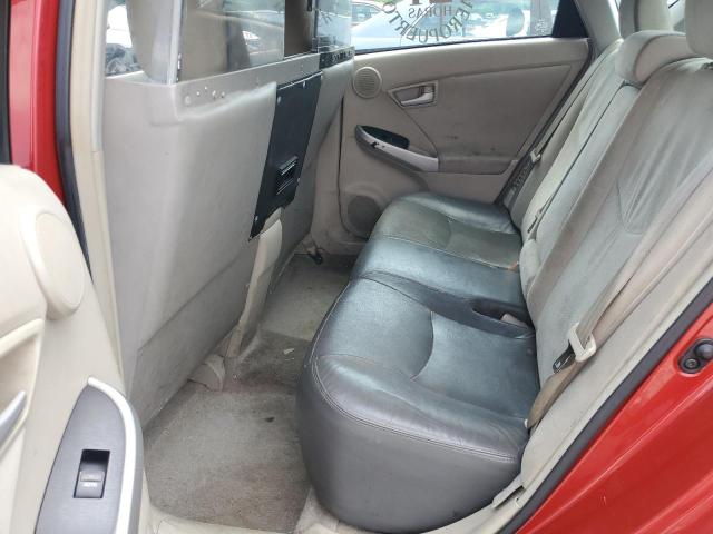 JTDKN3DU2A0023645 - 2010 TOYOTA PRIUS 红色 照片 10